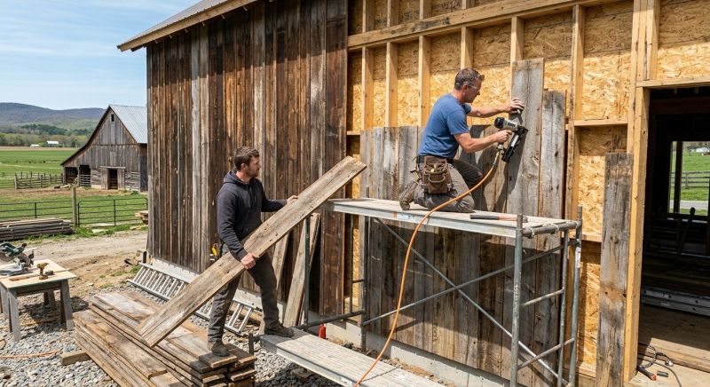 Barn Siding Installation in Christiana, TN
