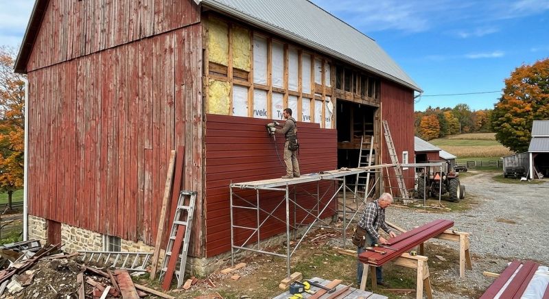 Barn Siding Replacement in Shelbyville, TN