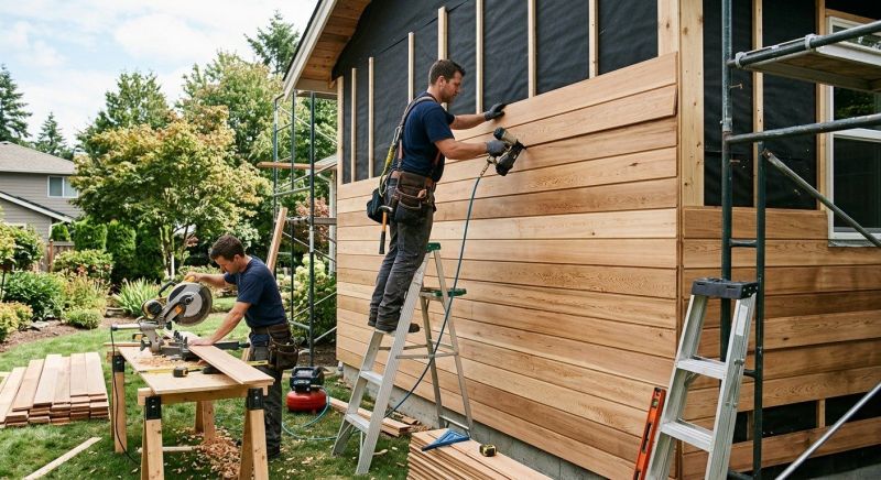 Barn Wood Siding Installation in Manchester, TN