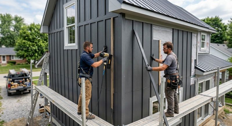 Batten Siding Installation in Lynchburg, TN