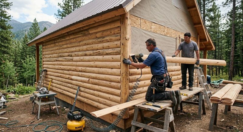 Cabin Siding Installation in Manchester, TN