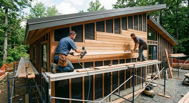 Cedar Cladding Installation in Manchester, TN