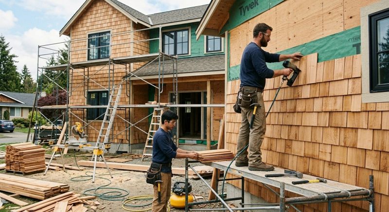 Cedar Cladding Installation in Manchester, TN