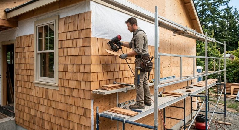 Cedar Siding Installation in Grundy County, TN