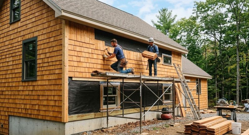 Cedar Siding Installation in Manchester, TN