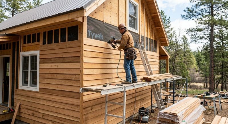 Cedar Siding Installation in Wartrace, TN