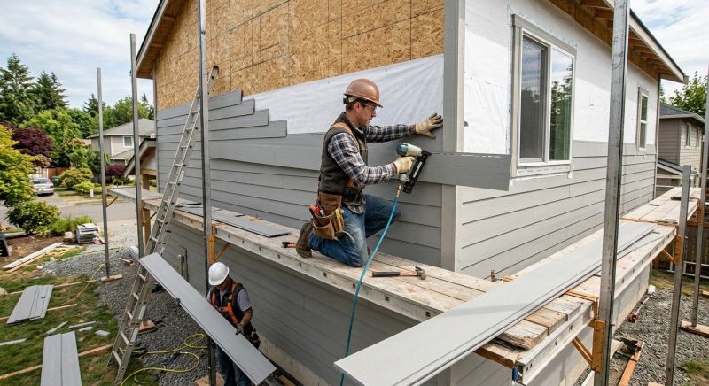 Cement Siding Installation in Tullahoma, TN