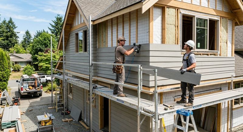 Cement Siding Replacement in Woodbury, TN