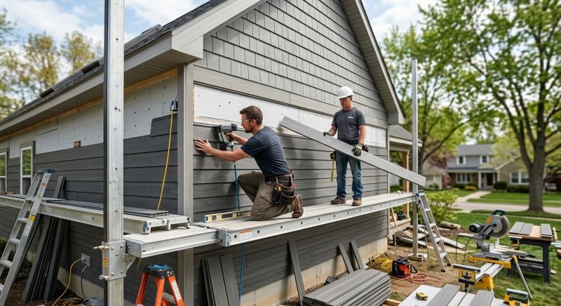 Composite Siding Installation in Franklin County, TN