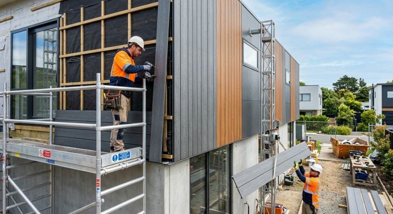 Facade Cladding Installation in Manchester, TN