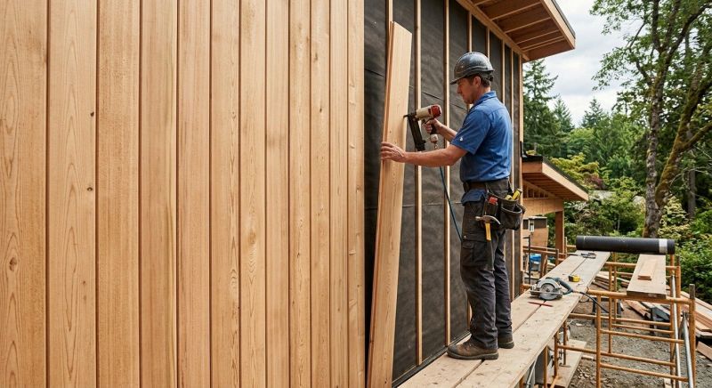 Faux Wood Siding Installation in Grundy County, TN