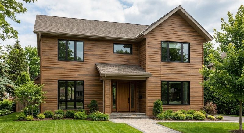 Faux Wood Siding Installation in Hillsboro, TN