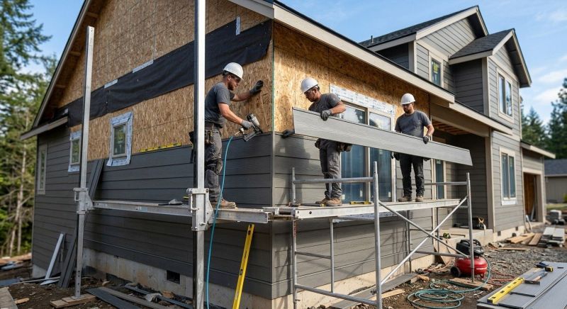 Fiber Siding Installation in Manchester, TN