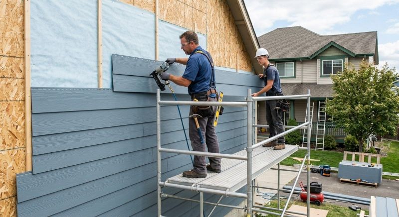 Fiber Siding Installation in Woodbury, TN