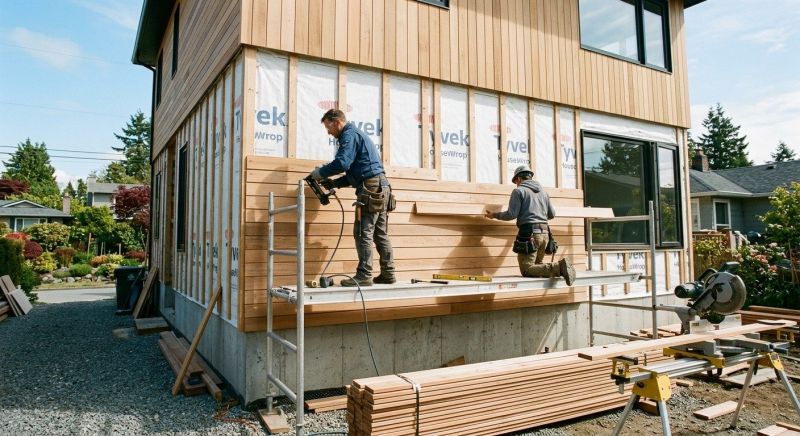 Hardwood Cladding Installation in Manchester, TN