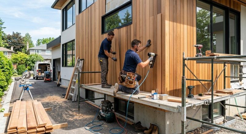 Hardwood Siding Installation in Coffee County, TN