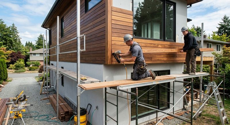 Hardwood Siding Installation in Hillsboro, TN
