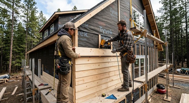 Hardwood Siding Installation in Woodbury, TN