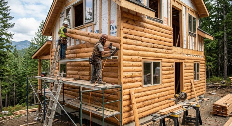 Log Siding Installation in Mc Minnville, TN