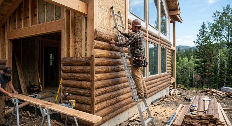 Log Siding Installation in Shelbyville, TN