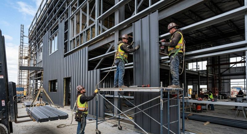Metal Cladding Installation in Manchester, TN