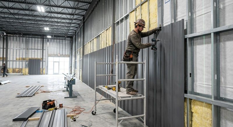 Metal Siding Installation in Wartrace, TN