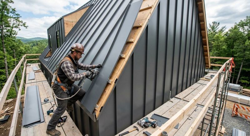 Metal Siding Installation in Wartrace, TN