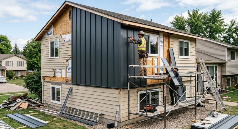 Metal Siding Replacement in Morrison, TN