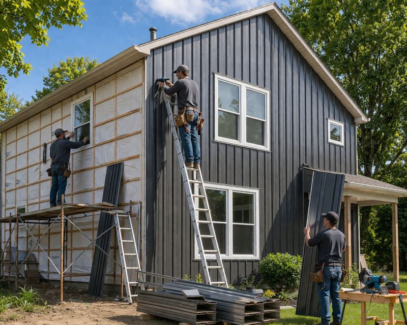 Metal Siding Replacement in Winchester, TN