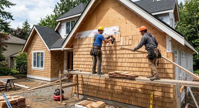 Shake Siding Installation in Franklin County, TN