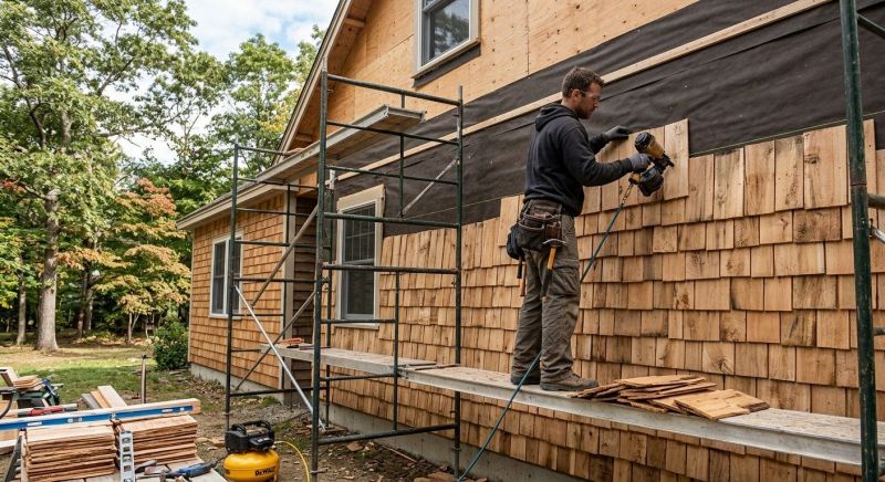 Shake Siding Installation in Franklin County, TN