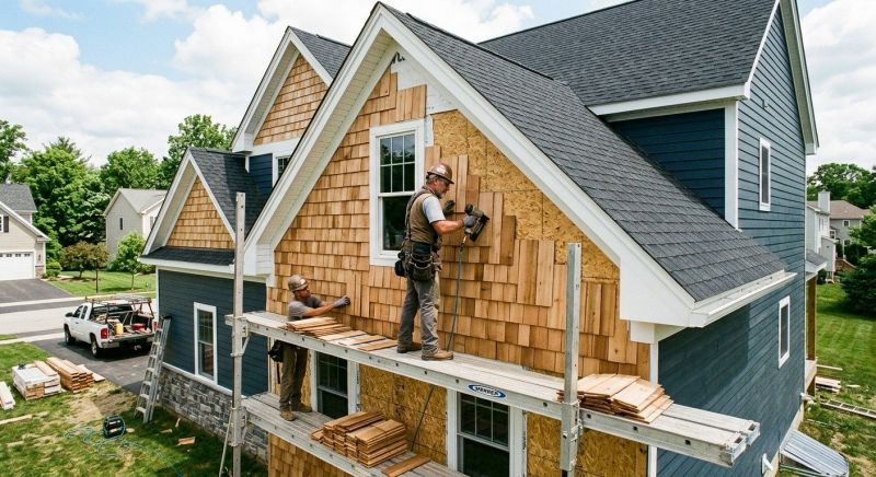 Shake Siding Installation in Tullahoma, TN