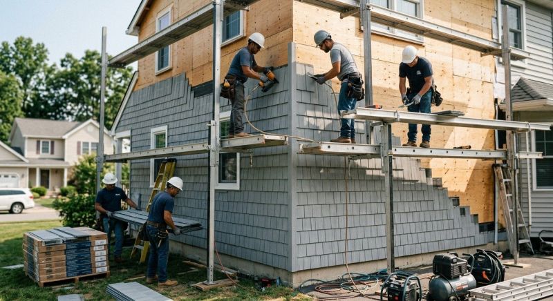 Shingle Siding Installation in Manchester, TN