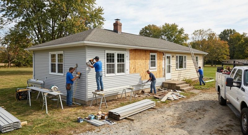 Siding Replacement in Woodbury, TN