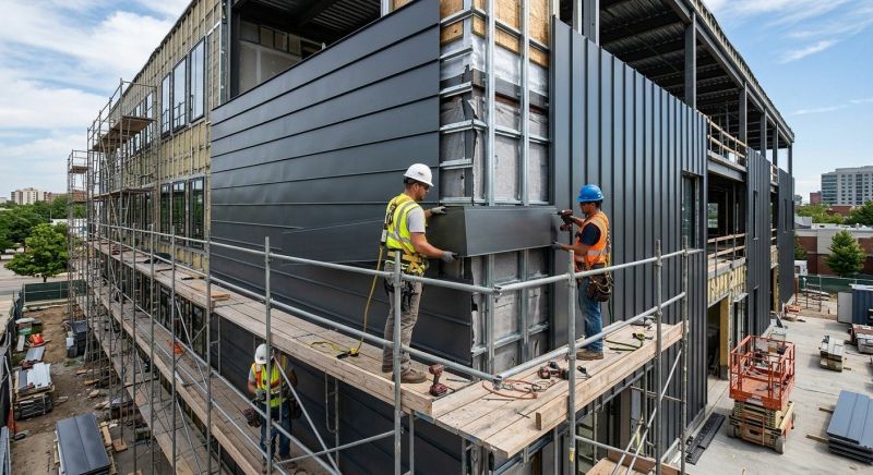 Steel Cladding Installation in Manchester, TN