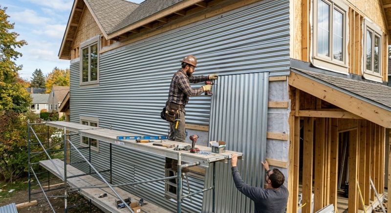Tin Siding Installation in Manchester, TN