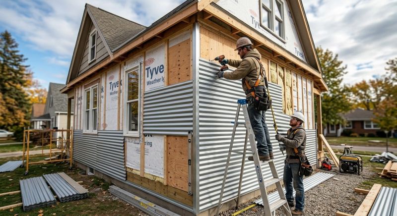 Tin Siding Installation in Manchester, TN