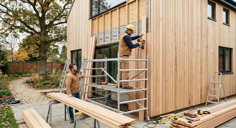 Wood Cladding Installation in Coffee County, TN
