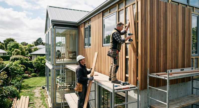 Wood Cladding Installation in Franklin County, TN
