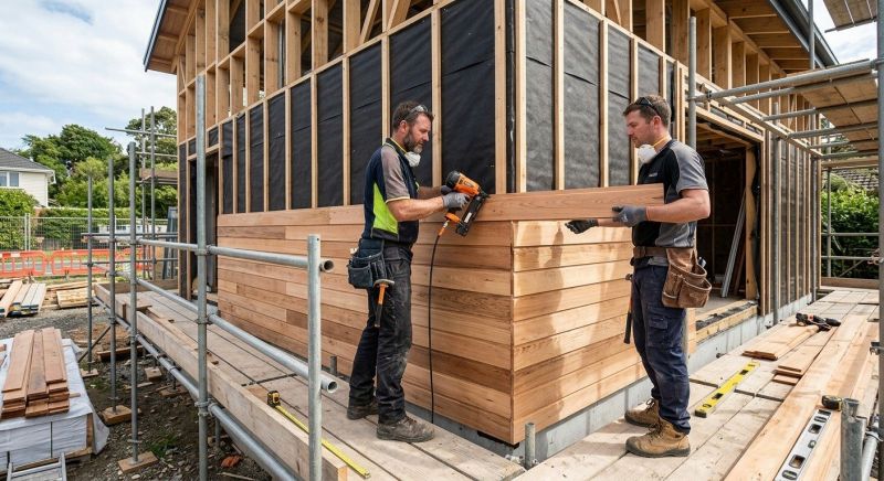 Wood Cladding Installation in Hillsboro, TN
