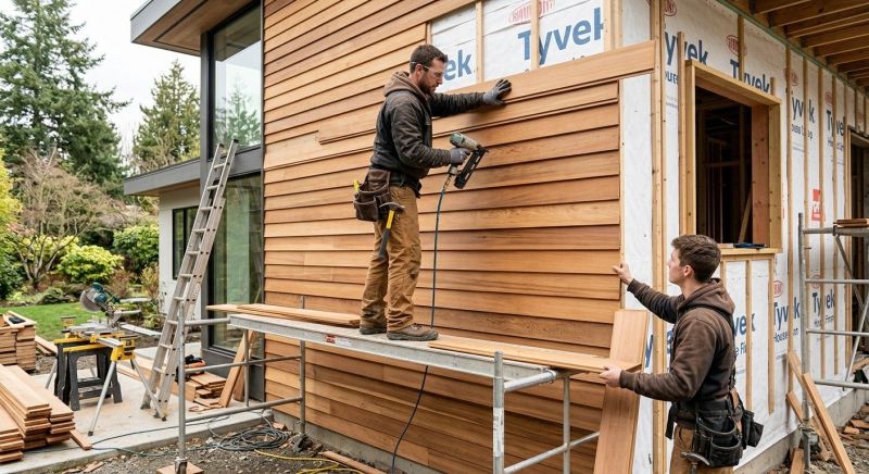 Wood Cladding Installation in Lynchburg, TN
