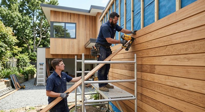 Wood Plank Siding Installation in Manchester, TN