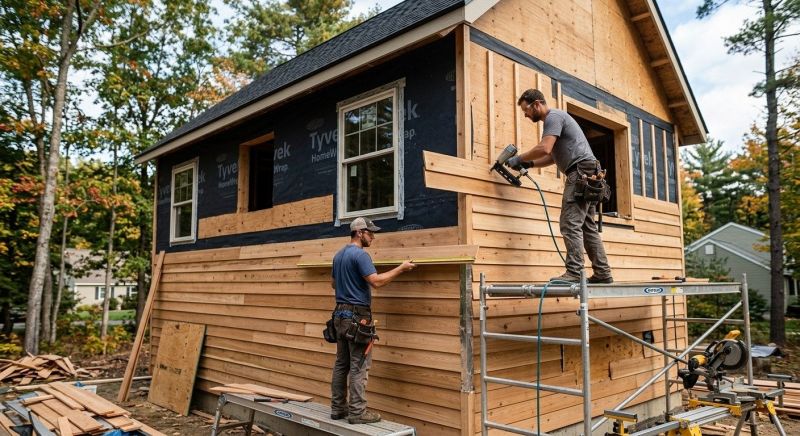 Wood Siding Installation in Mc Minnville, TN