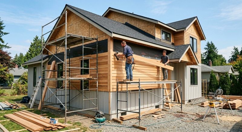 Wood Siding Installation in Shelbyville, TN