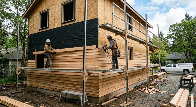 Wood Siding Installation in Woodbury, TN