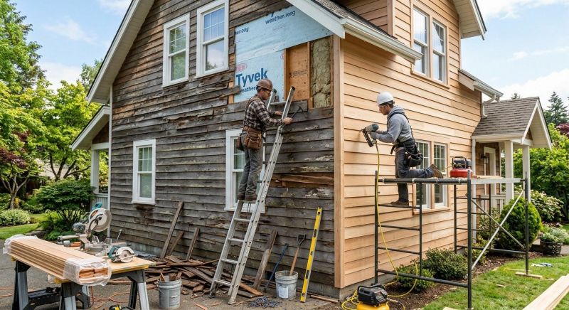Wood Siding Replacement in Grundy County, TN