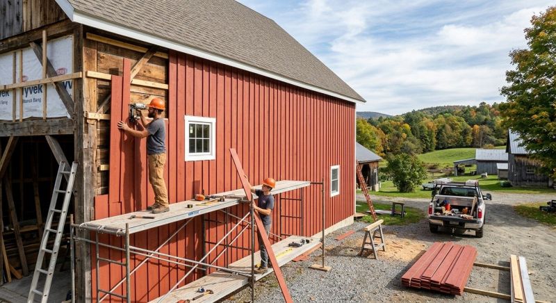 Barn Siding Installation in Warren County, TN