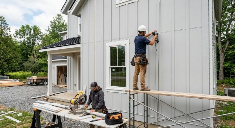 Batten Siding Installation in Hillsboro, TN