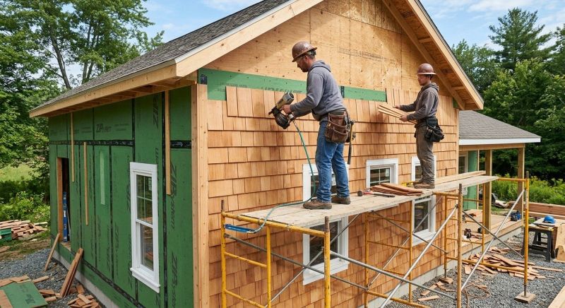Cedar Siding Installation in Franklin County, TN