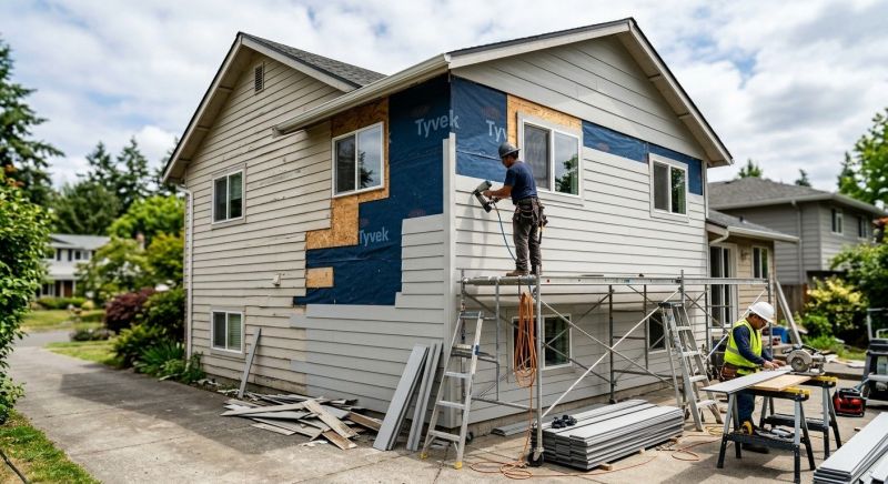 Cement Siding Replacement in Woodbury, TN